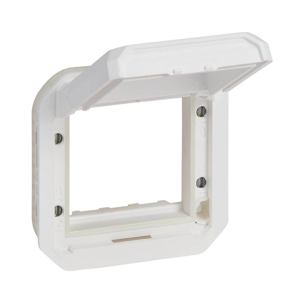 Адаптор плътен капак за Mosaic механизъм IP55  Бял  - Legrand Plexo New 069684L