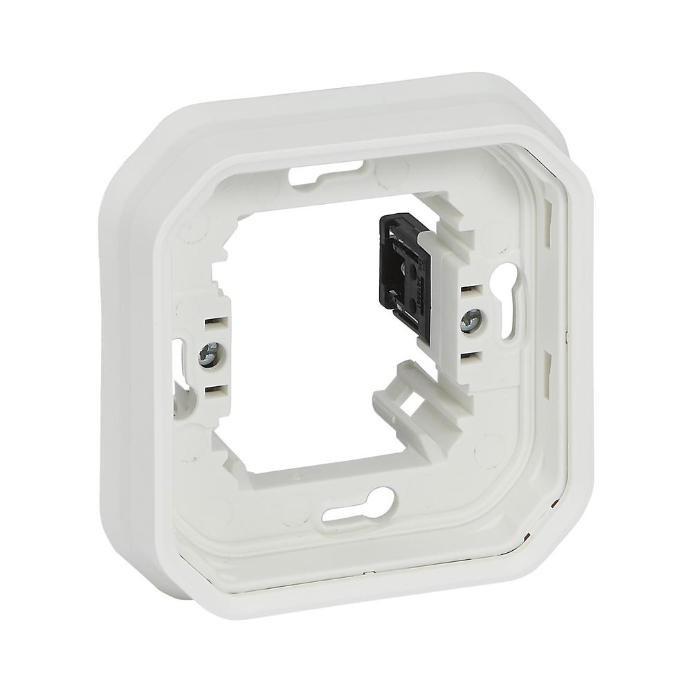 Рамка 1x скрит монтаж скоби IP55 Бял  - Legrand Plexo New 069693L