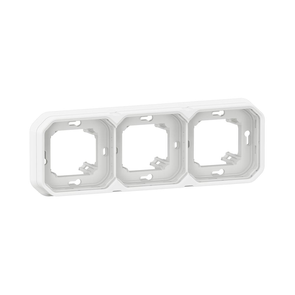 Рамка 3x скрит монтаж IP55 Бял  - Legrand Plexo New 069698L