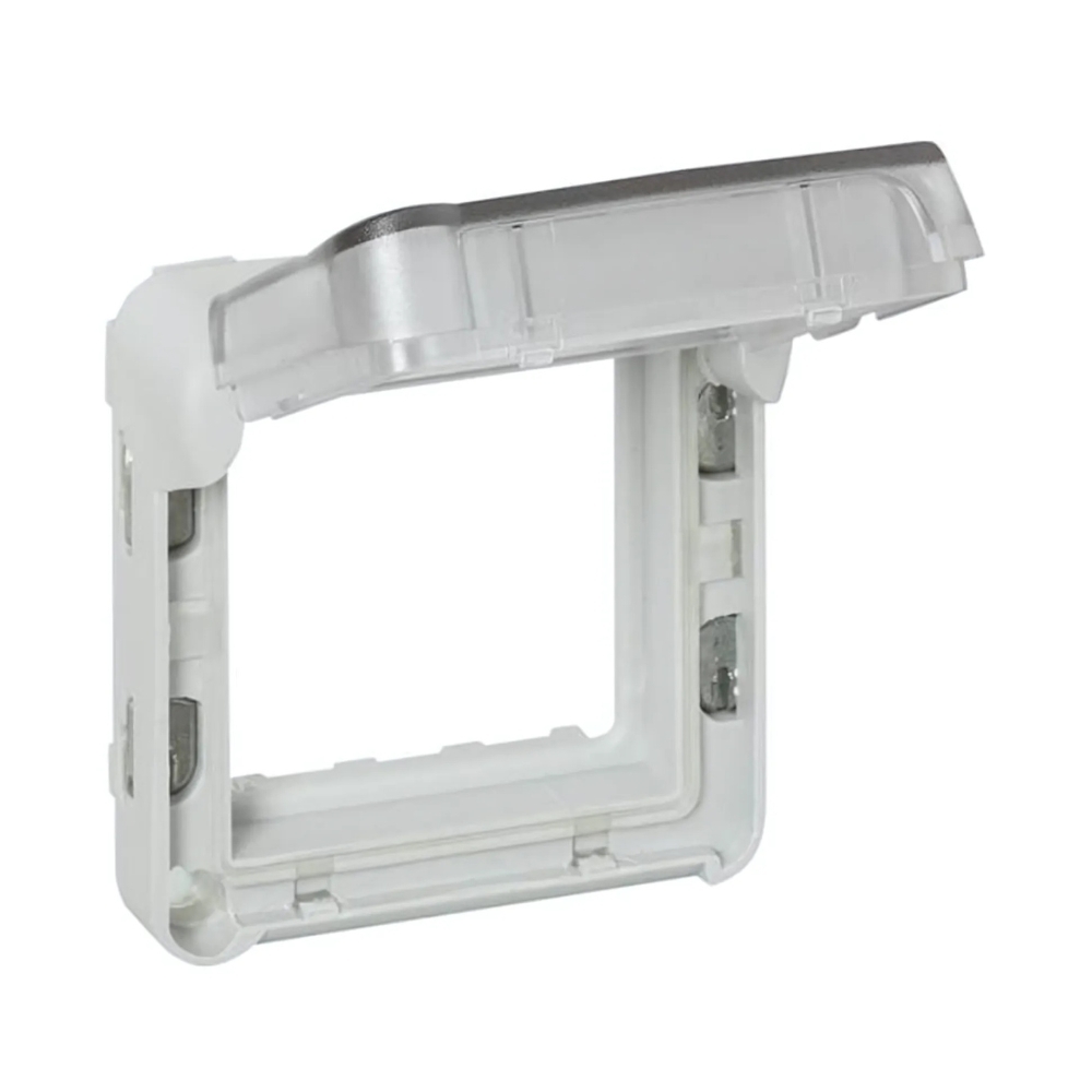 Адаптор прозрачен капак за Mosaic механизъм IP55 Сив  - Legrand Plexo 69580