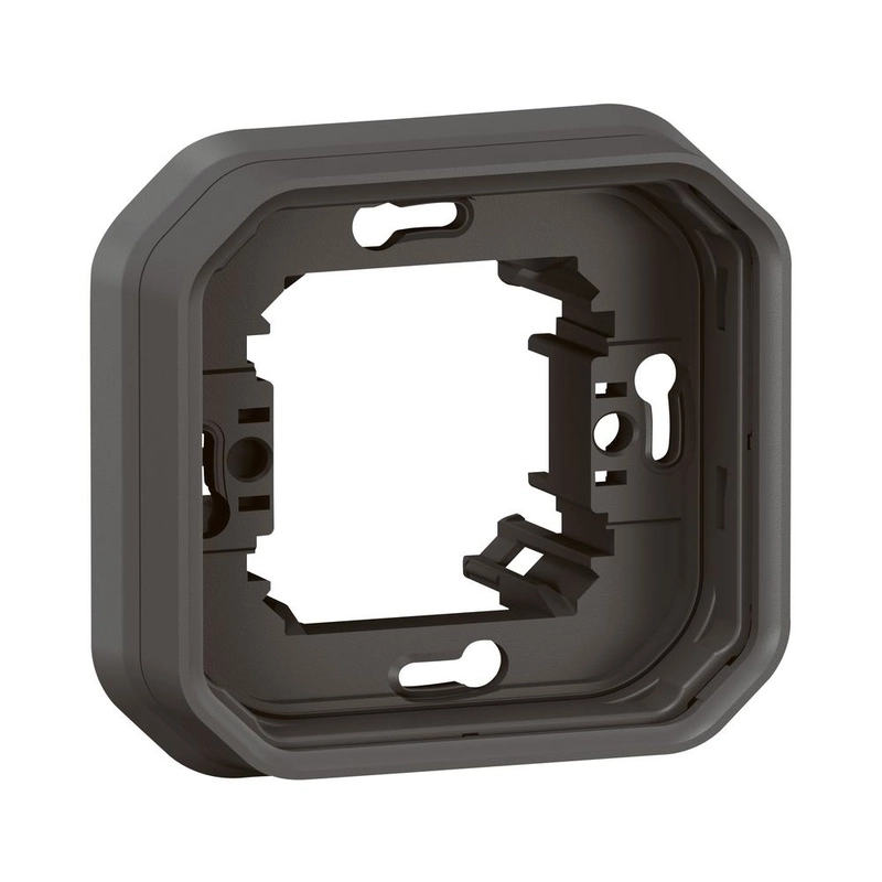 Frame 1x flush mounting IP55 Anthracite - Legrand Plexo New 069606L