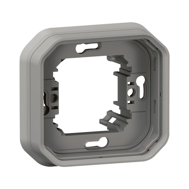 Frame 1x flush mounting IP55 Grey - Legrand Plexo New 069681L