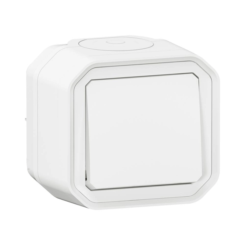Бутон моноблок 10A IP55 Бял - Legrand Plexo New 069760L