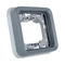 Frame 1x flush mounting IP55 Grey /until sold out/ - Legrand Plexo 69681