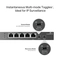 5-Port Gigabit Desktop PoE+ Switch with 1-Port PoE++ In and 4-Port PoE+Out - TP-Link Omada SG1005P-PD