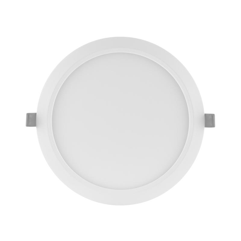 LED луна DL Slim DN210 18W, 1530lm 6500K Ra>80 120° IP20 Бял Ø225x30mm - LEDVANCE DOWNLIGHT SLIM ROUND LED079137