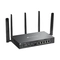 4G+ Cat6 AX3000 Gigabit VPN Gateway with 4-Port PoE+ TP-Link Omada ER706WP-4G