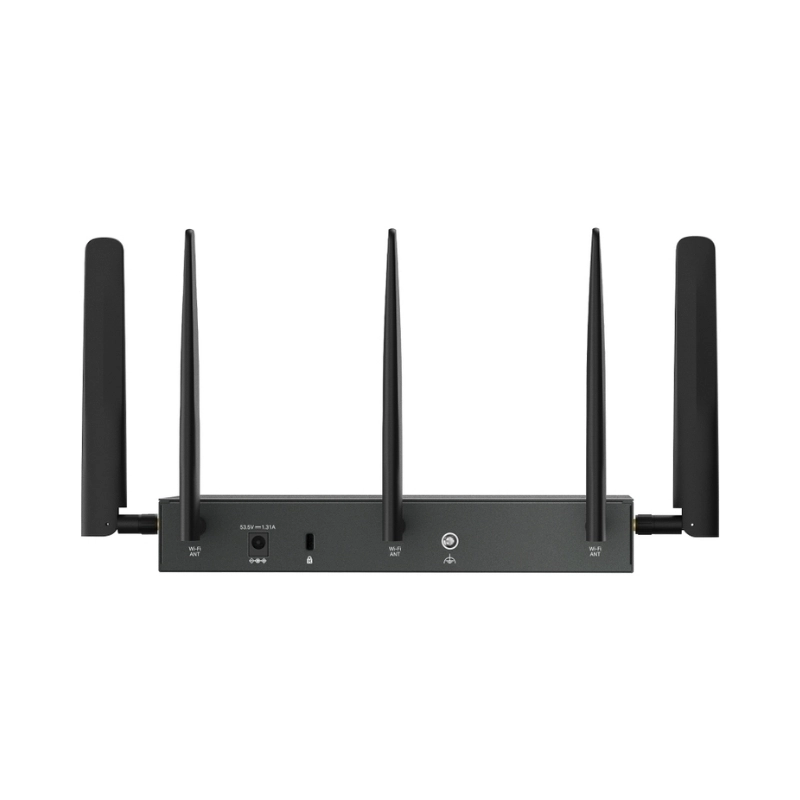 4G+ Cat6 AX3000 Gigabit VPN Gateway with 4-Port PoE+ TP-Link Omada ER706WP-4G