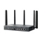 4G+ Cat6 AX3000 Gigabit VPN Gateway with 4-Port PoE+ TP-Link Omada ER706WP-4G