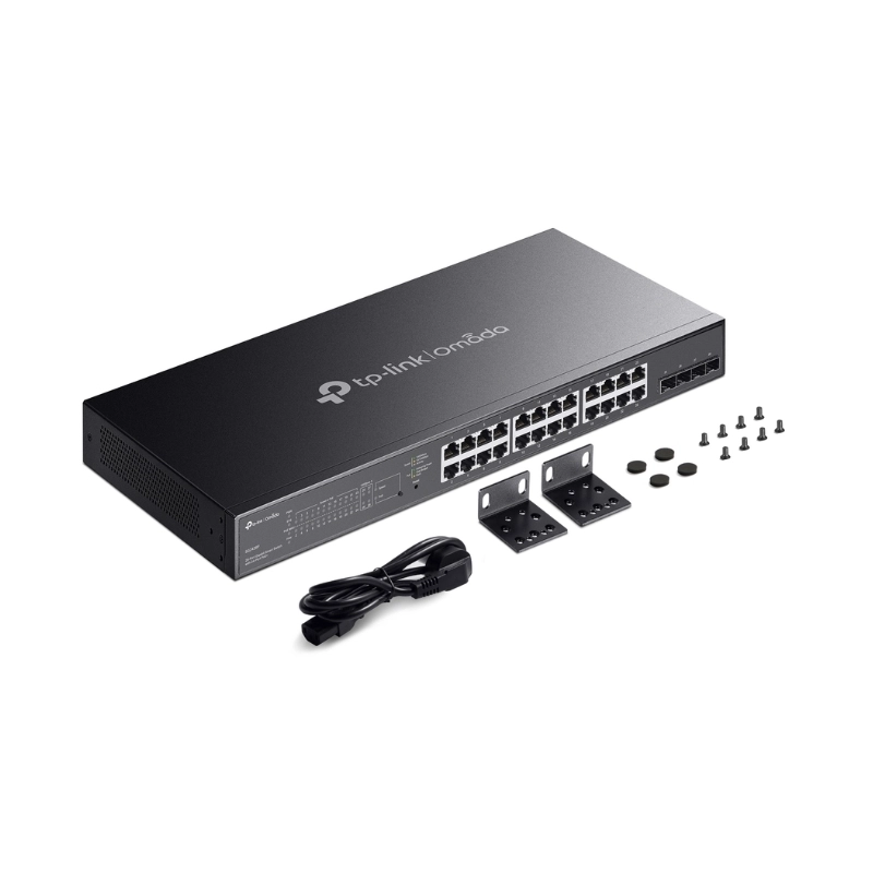 28-Port Gigabit Smart Switch with 24-Port PoE+ TP-Link Omada SG2428P