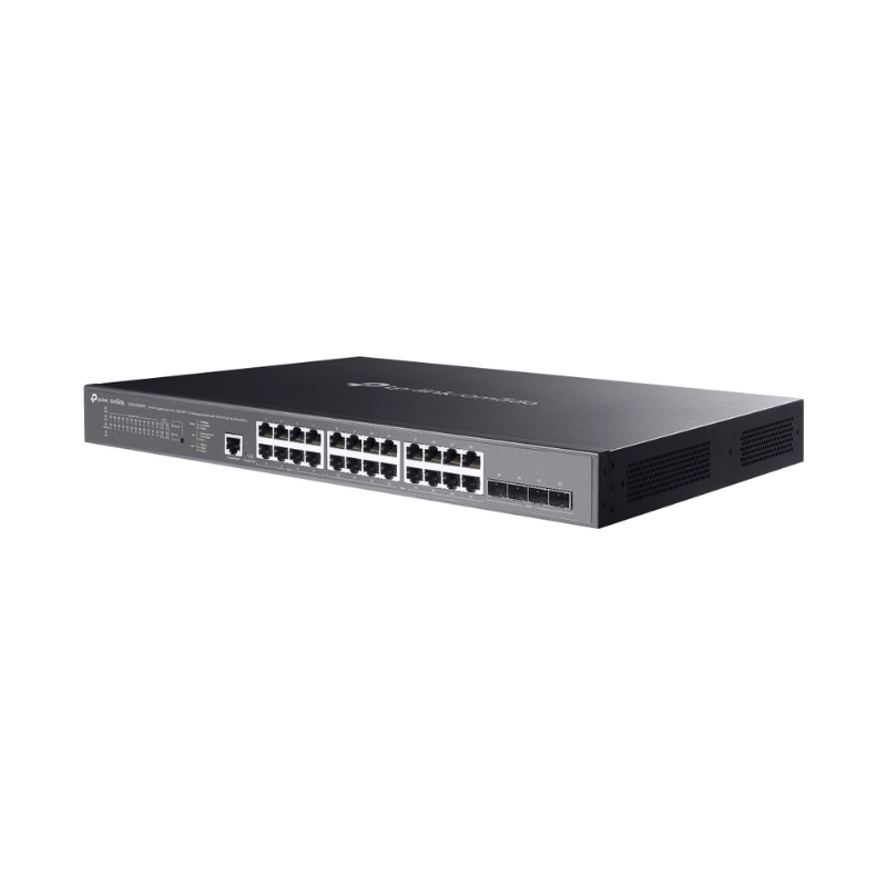 24-Port Gigabit and 4-Port 10GE SFP+ L2+ Managed Switch with 16-Port PoE+ & 8-Port PoE++ TP-Link Omada SG3428XMPP