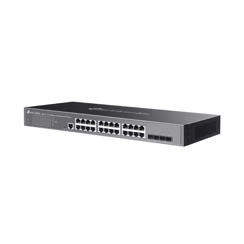 24-Port Gigabit L2+ Managed Switch with 4 SFP Slots TP-Link Omada SG3428