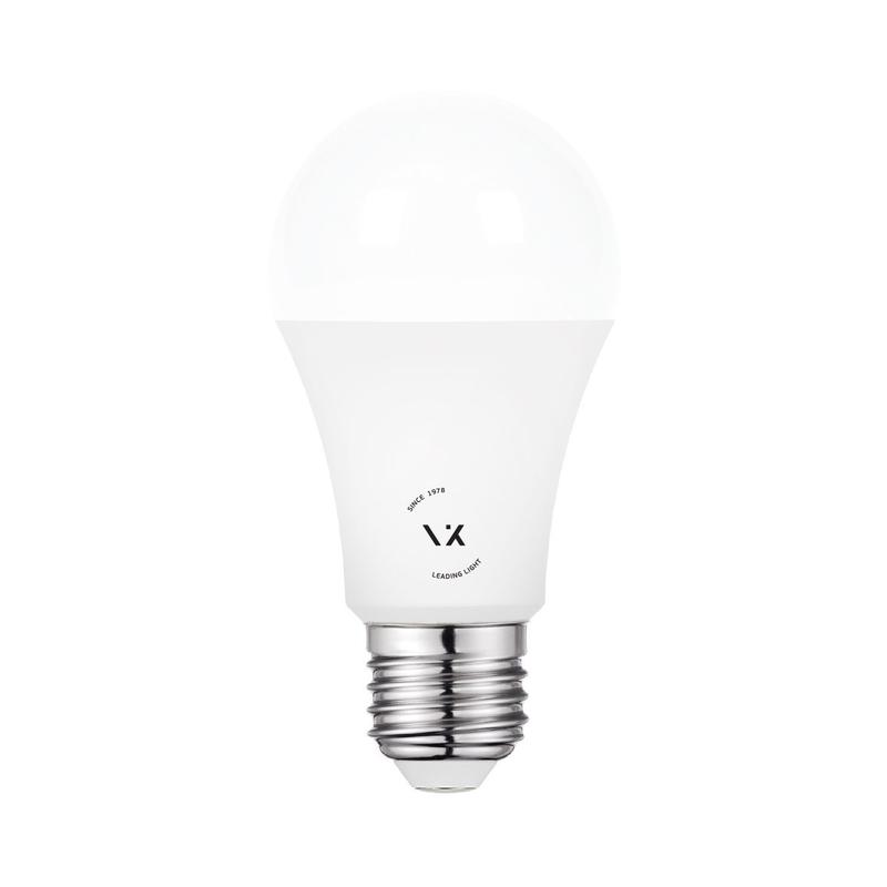 LED лампа 11W 1055lm 4000K 220V E27 Ra>80 360°, класик, PC, бял - VL LED VK/05054/E/C