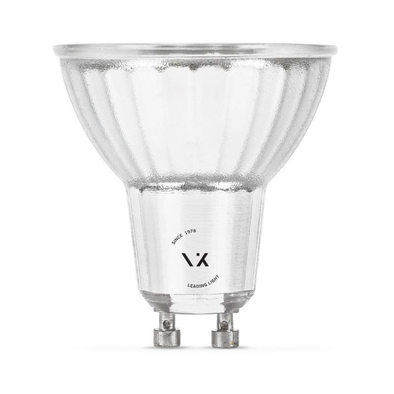 LED рефлекторна лампа 7W 530lm 3000K GU10 220V Ra>80, 110°, PC - VL LED VK/05065G/W/24