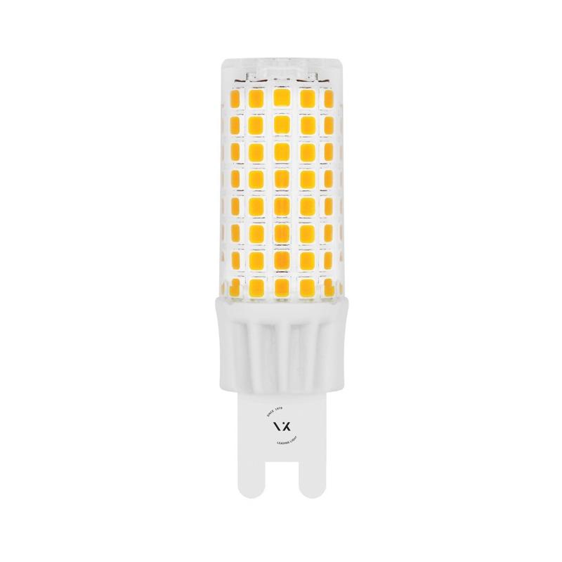 LED лампа 8W 760lm 3000K G9 220V Ra>80, 350° - VL LED VK/05165/W