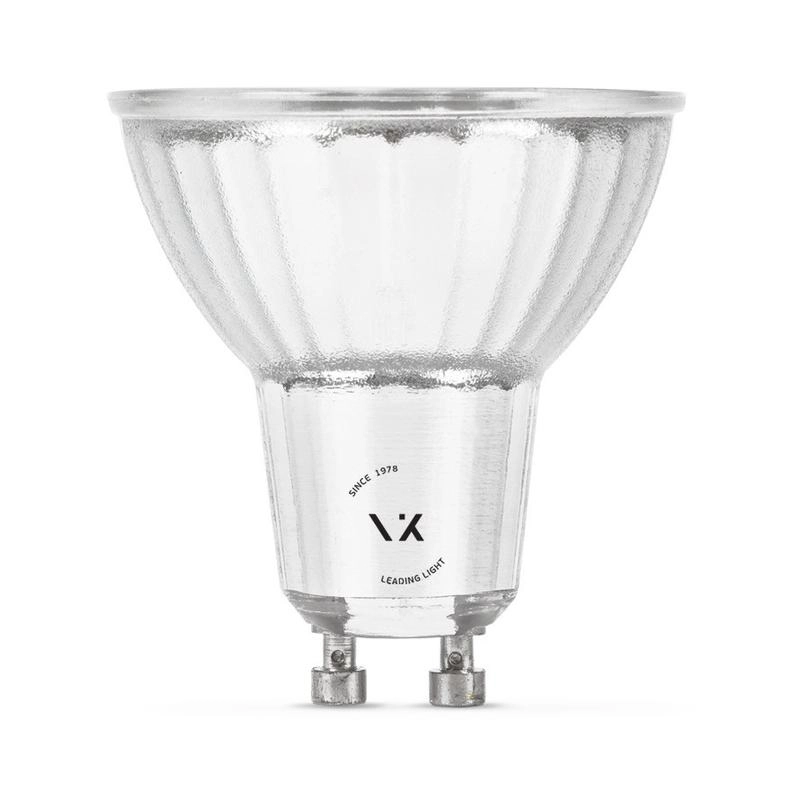LED рефлекторна лампа 7W 530lm 3000K GU10 220V Ra>80, 110°, PC - VL LED VK/05065G/W/24