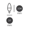 LED лампа 9W 810lm 3000K 220V E14 Ra>80 360°, овал, PC, бял - VL LED VK/05177/EI/W