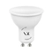 LED рефлекторна лампа 9W 810lm 6000K GU10 220V Ra>80, 110°, PC - VL LED VK/05180/G/D/W