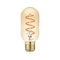 LED лампа 4,5W 330lm 2200Κ 220V E27 Ra>80 360°, спирала Филамент, amber ,димируема - VL LED VK/05160/D/E/SP/A