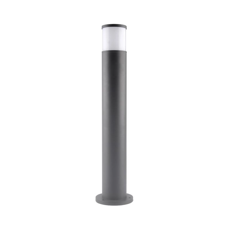 Градински осв., max 20W, Al+glass, стълбче  ø16.5 x h=75.6cm,IP54,антрацит - VL LED VK/01091/AN/75