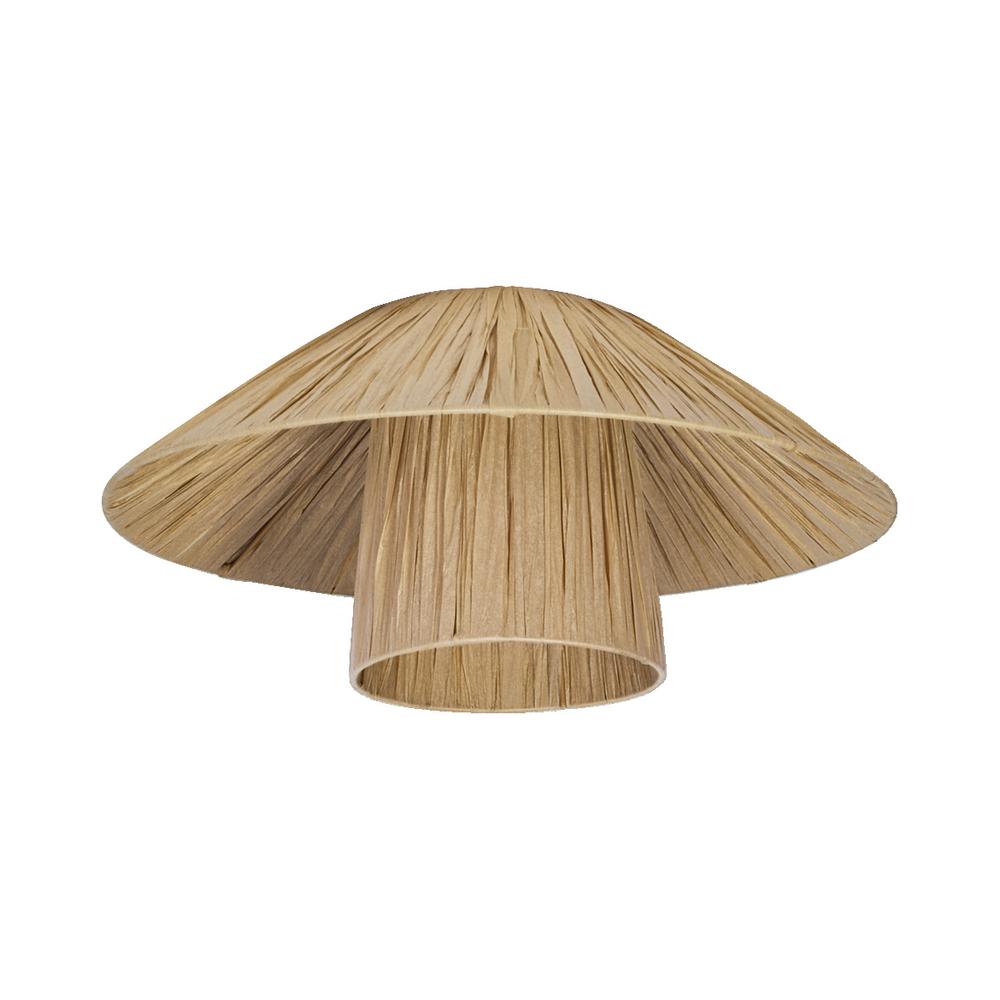 Декоративен осветител модел Bamboo Paper Hut, за таван, 400, E27, кафяв - OSRAM LED452864