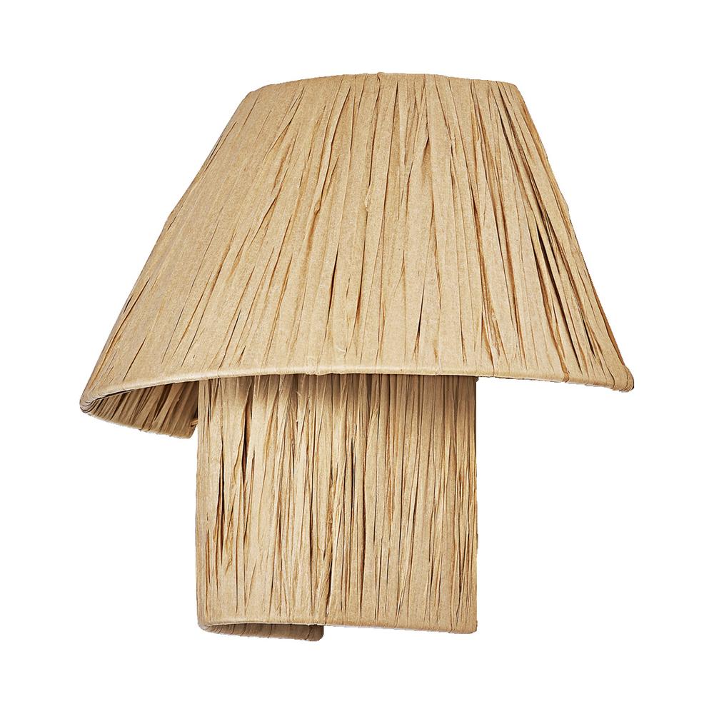 Декоративен осветител модел Bamboo Paper Hut, за стена, 1XE27, кафяв - OSRAM LED452895