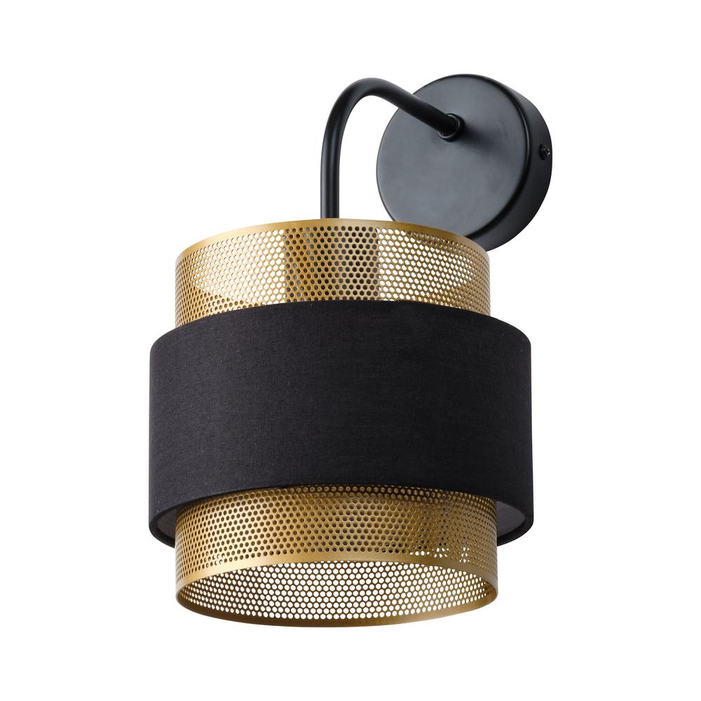 Декоративен осветител модел Hornet, за стена, 1XE27, черен - OSRAM LED847828
