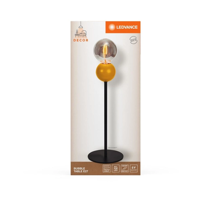 Декоративен осветител модел Bubble, за маса, E27, многоцветен - LEDVANCE LED838925