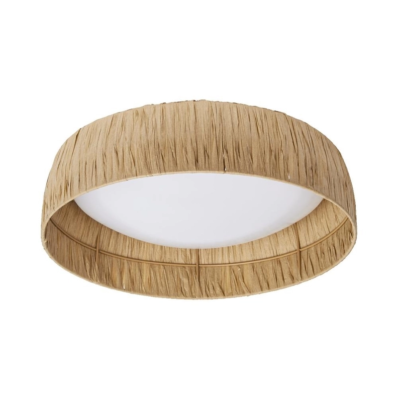 Декоративен осветител модел Bamboo Paper, за таван, 400mm, 18W, 750lm, 3000К, Ra>80, кафяв - LEDVANCE LED840720