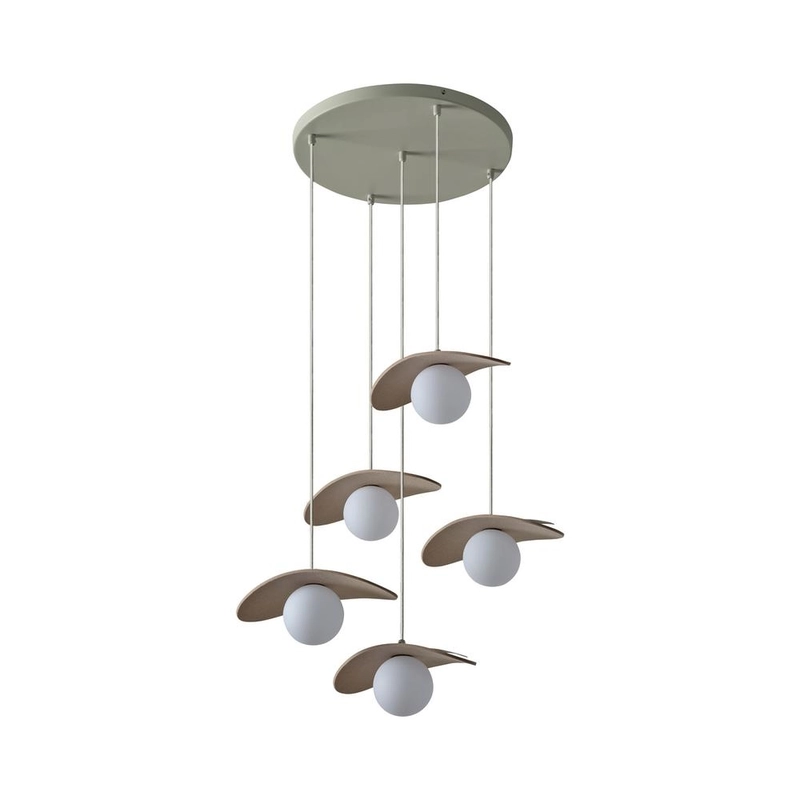 Декоративен осветител модел Pearl, висящ, 5XG9, бежов - OSRAM LED847729