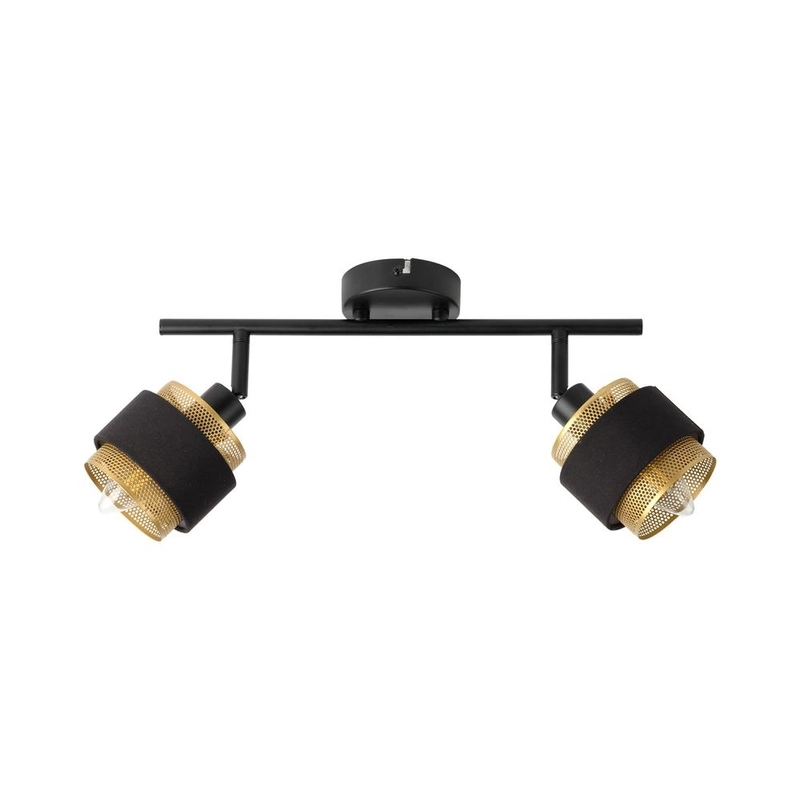 Декоративен осветител модел Spot Hornet 2X2.8W, 2700K, Ra>80, E14, черен, с вкл. димируема лампа - OSRAM LED847767