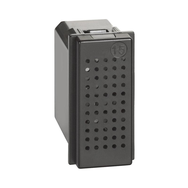 Зумер 230VAC 12VA 80dB 1 модул черен  - bticino Living Now K4356V230