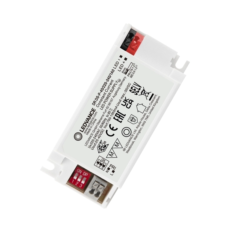 LED захранване 40W/220V AC/DC, deep switch DR DS-P -40/220-240/1AO - LEDVANCE LED DRIVER DIP-SWITCH
