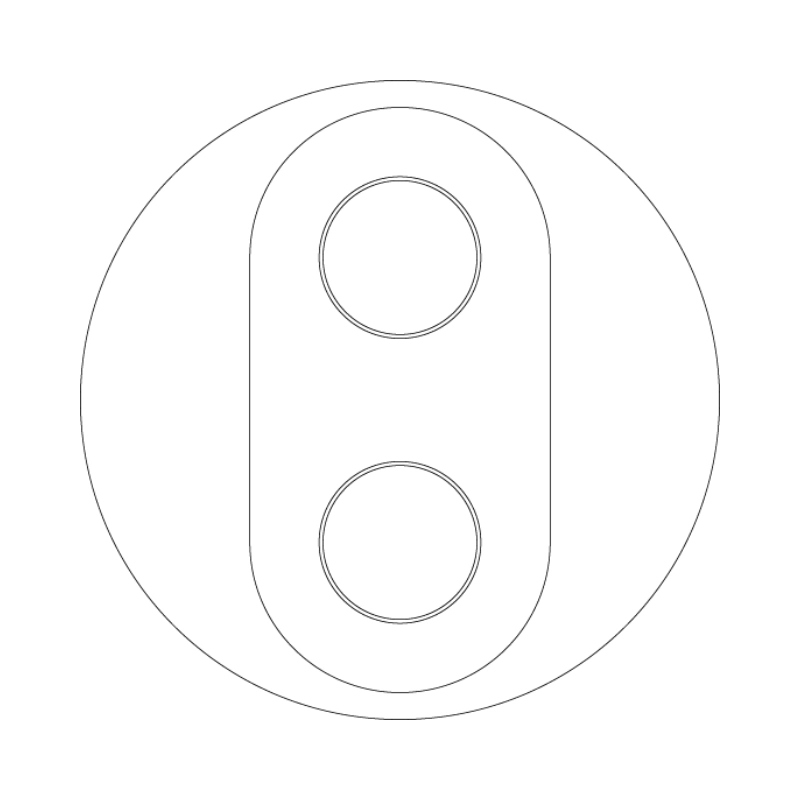 LED подсветка 0.1W за Neve Up и LINEA 12-24V Бял - VIMAR LINEA 00935.W