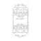 Кръстат ключ 16A 1M Карбон мат  - VIMAR Neve Up 09013.CM
