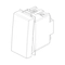 Кръстат ключ 16A 1M Карбон мат  - VIMAR Neve Up 09013.CM