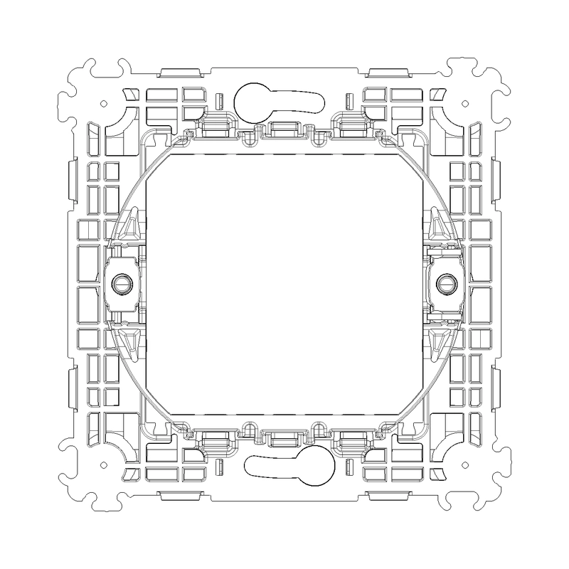 Монтажна рамка винт със скоби 2M 71mm Neve Up - VIMAR Neve Up 09602.1