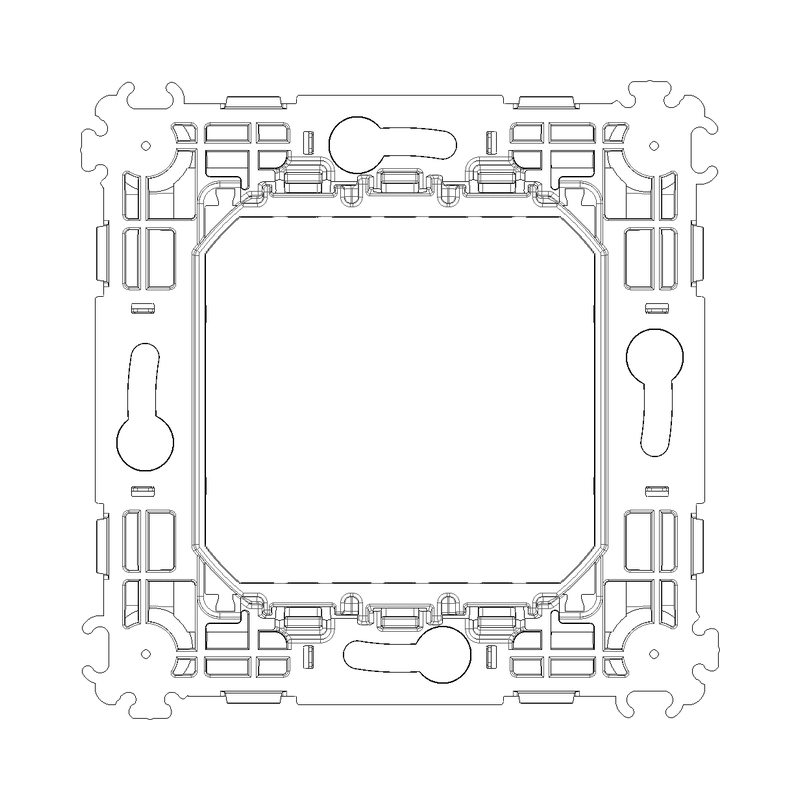Монтажна рамка без винт 2M 71mm Neve Up - VIMAR Neve Up 09603.1