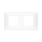 Декоративна рамка 2+2M Бял мат  - VIMAR Neve Up 09664.11