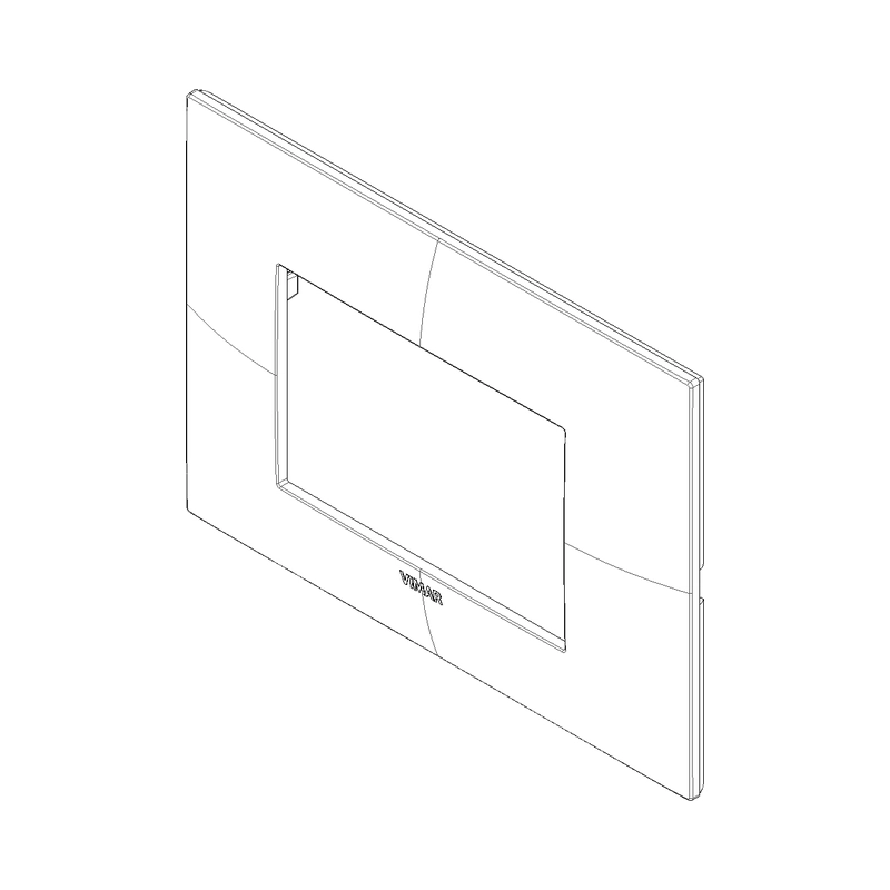 Декоративна рамка 3M Карбон мат  - VIMAR Neve Up 09673.14