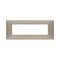 Декоративна рамка 7M Гълъбово сив мат  - VIMAR Neve Up 09677.12