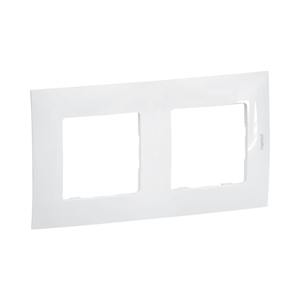 Рамка 2x Бял  - Legrand Niloe New NP112WH