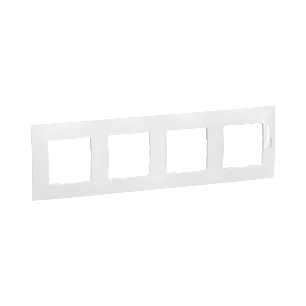 Рамка 4x Бял  - Legrand Niloe New NP114WH