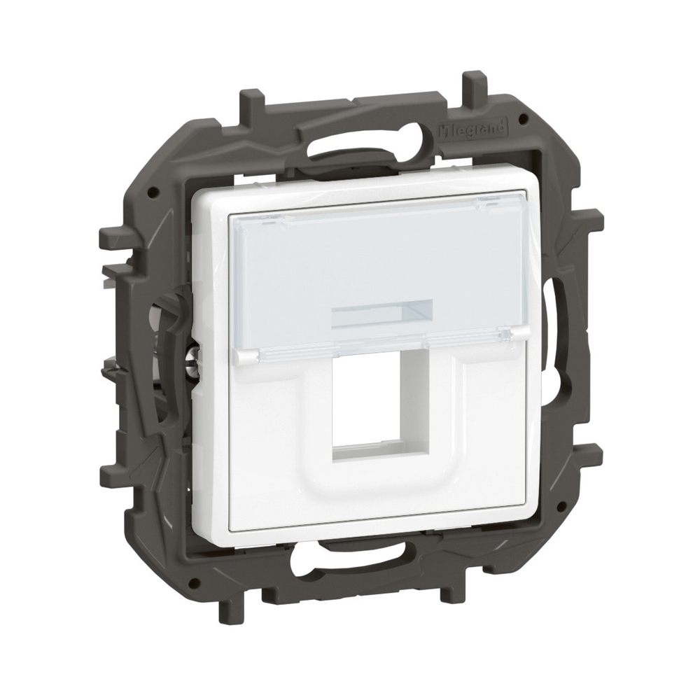 Адаптор KEYSTONE за RJ45 Бял  - Legrand Niloe New NP170WH