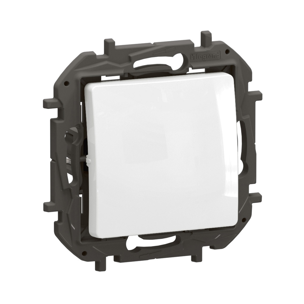 Еднополюсен ключ 10A Бял  - Legrand Niloe New NP2110WH
