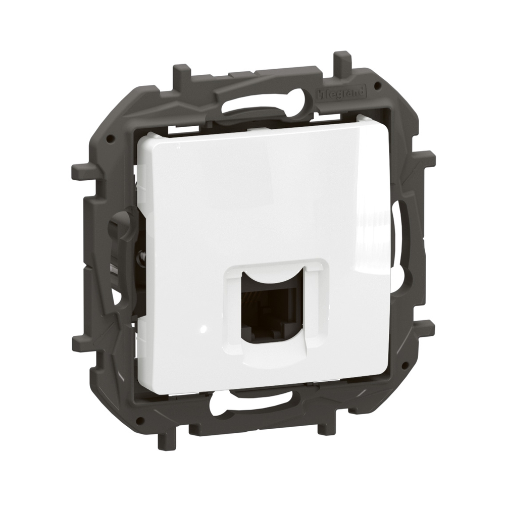 Розетка телефонна RJ11 Бял  - Legrand Niloe New NP421WH