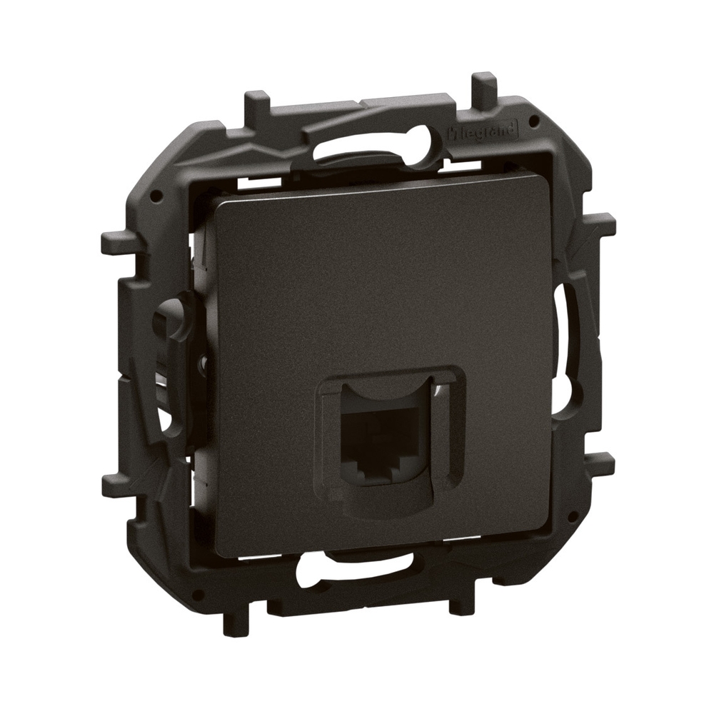 Розетка RJ45 UTP cat.6 Черен  - Legrand Niloe New NP4304BK