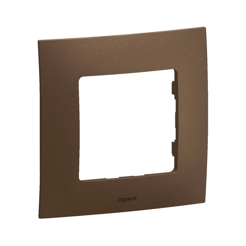 Рамка 1x Бронз  - Legrand Niloe New NP111DB