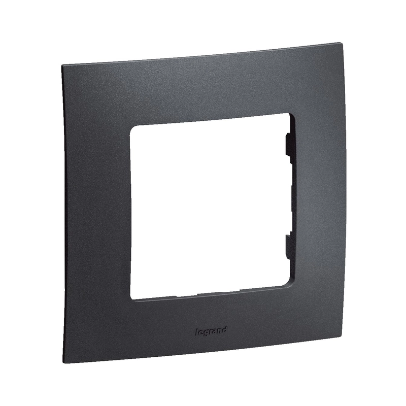Рамка 1x Тъмно сив  - Legrand Niloe New NP111GR