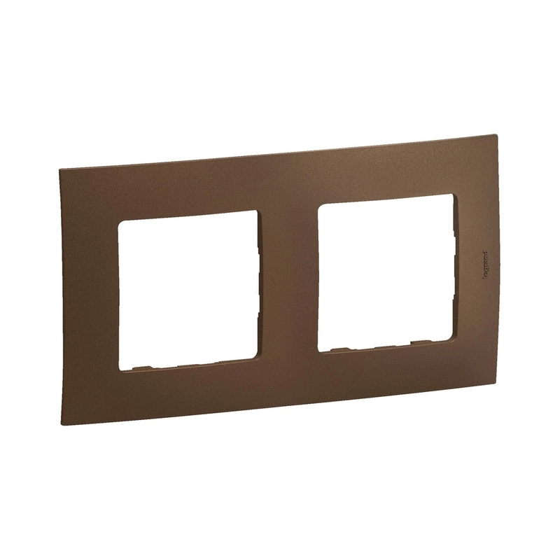 Рамка 2x Бронз  - Legrand Niloe New NP112DB